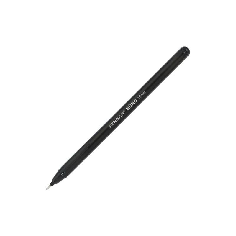 PENSAN 2270 BÜRO SİYAH TÜKENMEZ KALEM 1 mm