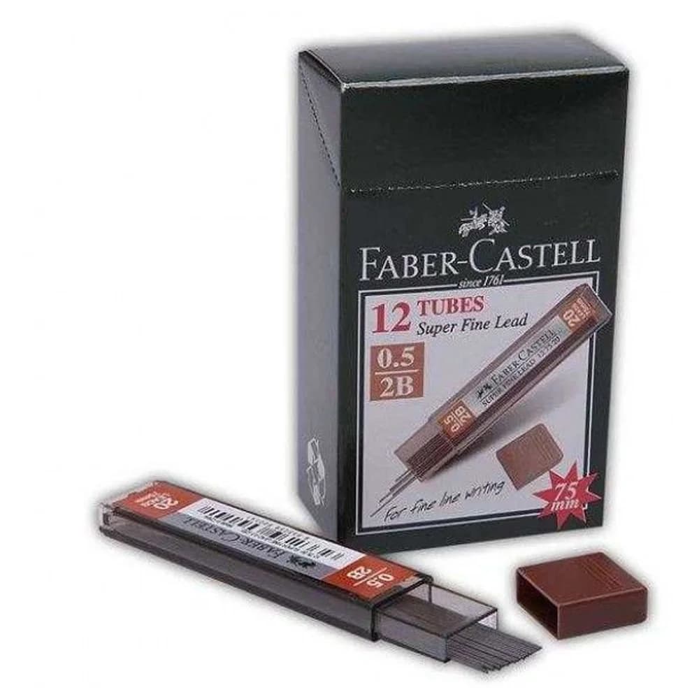 Faber-Castell Min Süper Fine Lead 2B 75 MM 0.5 MM 5090127520