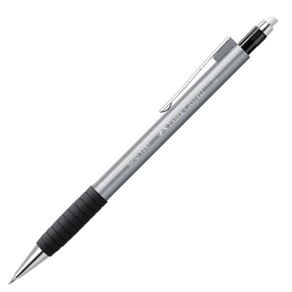 Faber-Castell Versatil Kalem Grip 1347 2024,0.7 MM Gümüş