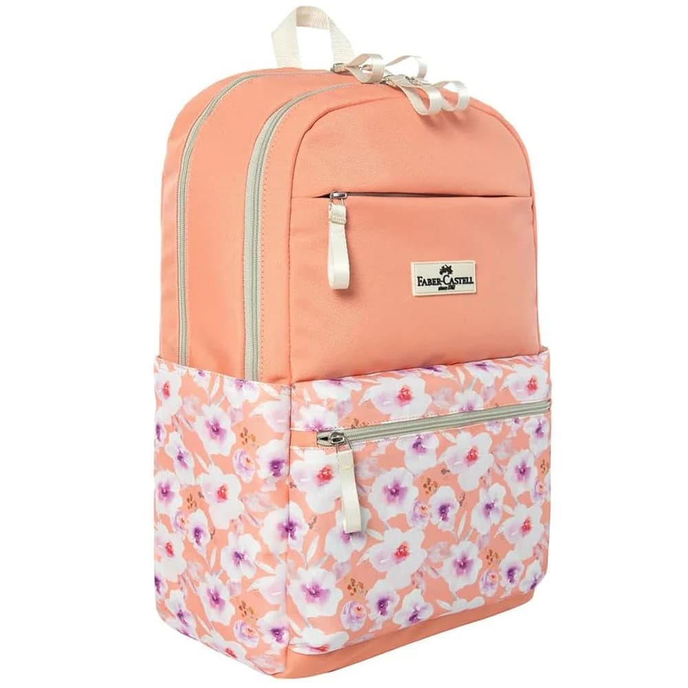 Faber-Castell Flower Sırt Çantası Turuncu