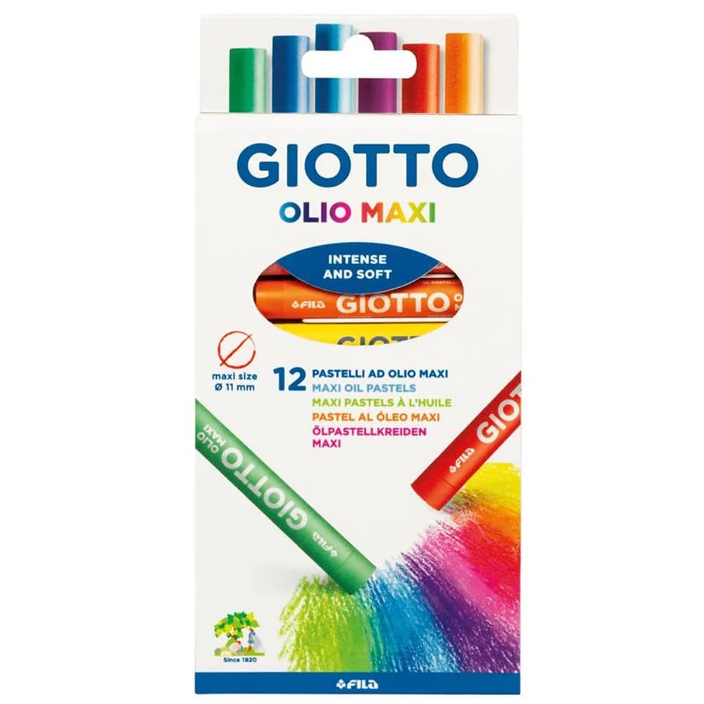 Giotto Hang Tab Box 12 Oıl Pastels