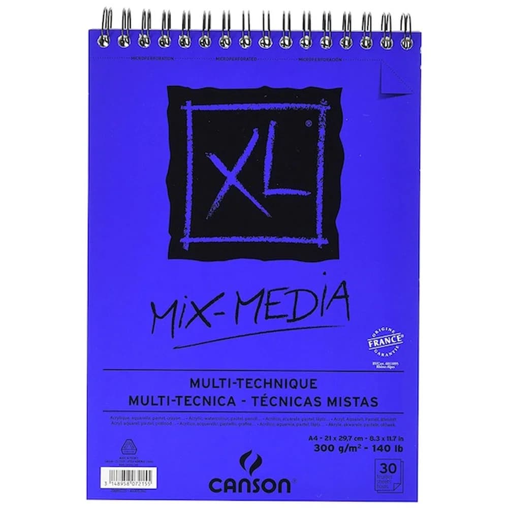 Canson Bloknot Çok Amaçlı XL 30 Syf 300 GR A4 200807215