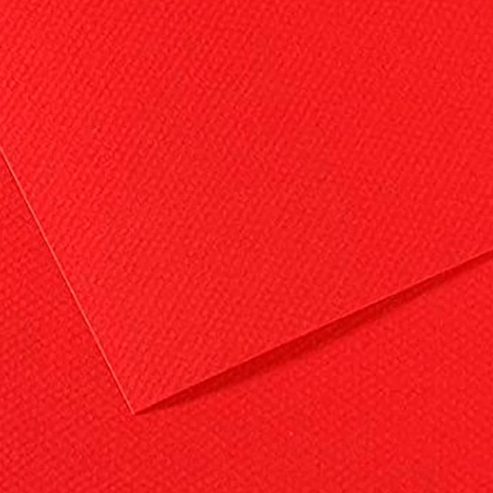 Canson Fon Kartonu (Dokulu) Mı-Teıntes Sh Canmt 50x65 160 GR Red 505