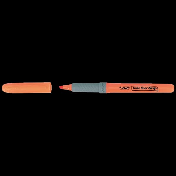 Bic Fosforlu Kalem Brite Line Grip Turuncu Kalem Tipi 811 933
