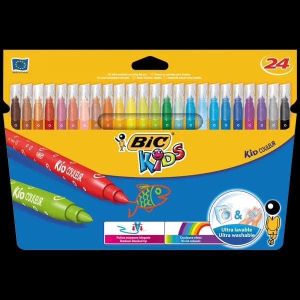 Bic Keçeli Boya Kalemi Kids Couleur 24 Renk 841800