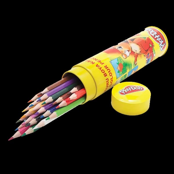 Play-Doh Kuru Boya Tüp 12 Renk PLAY-KU005