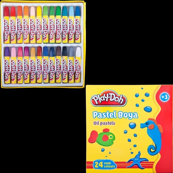 Play-Doh Pastel Boya 24 Renk PLAY-PA004