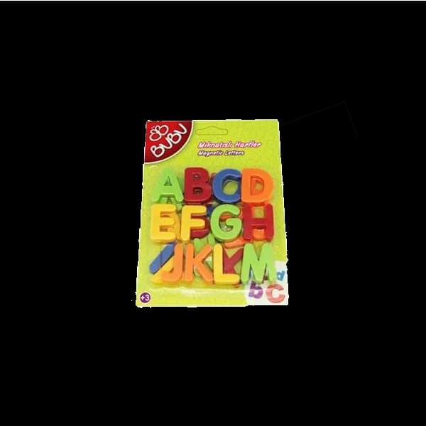 Bu-Bu Mıknatıslı Harflar 26 Parça BUBU00082
