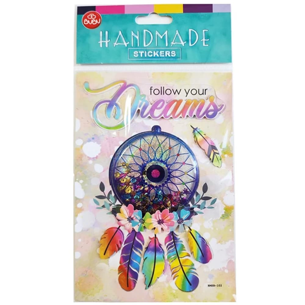 Bu-Bu Handmade Stickers Rüyalar 12,5x23,5 BUBU-HMSB-102