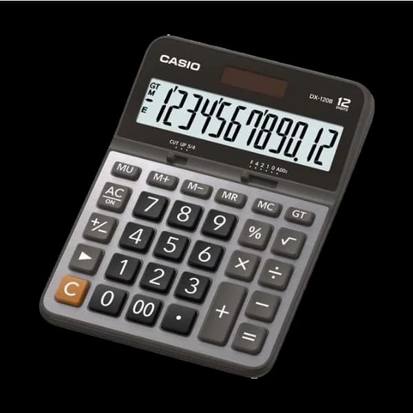 Casio Hesap Makinesi Masa Üstü 12 Hane DX-120B