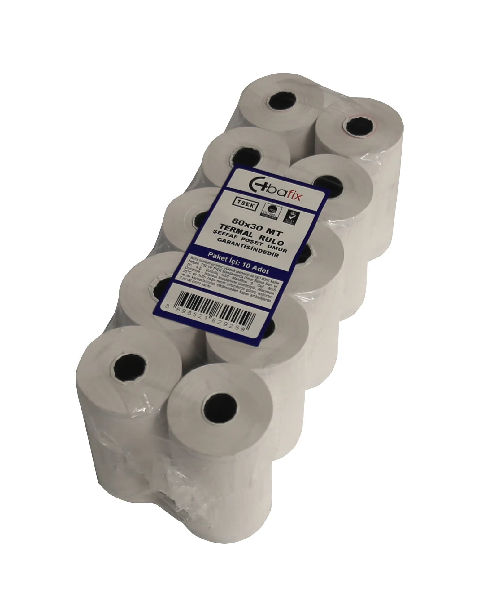 Bafix Yazar Kasa Rulosu Termal 80x30 Mt