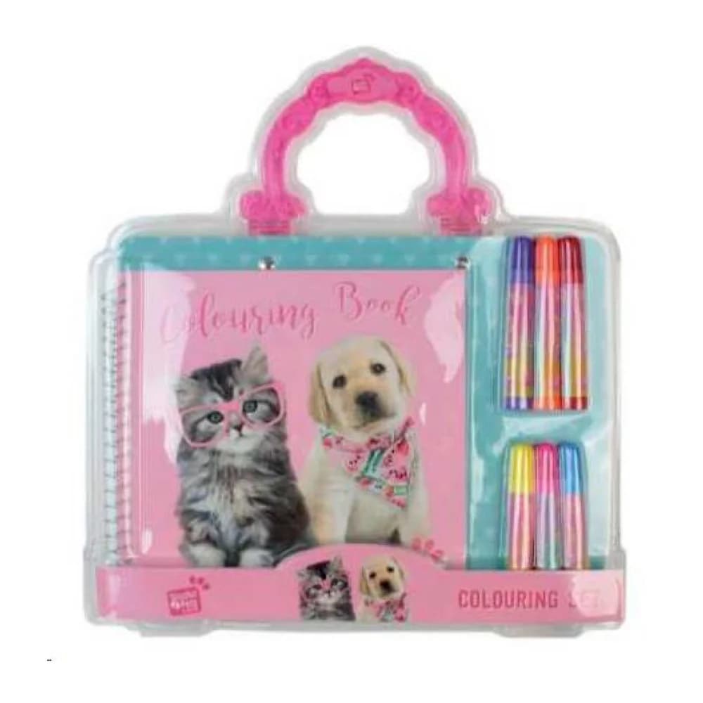 Dolphin Studıo Pets Boyama Seti Çantalı PT-0300