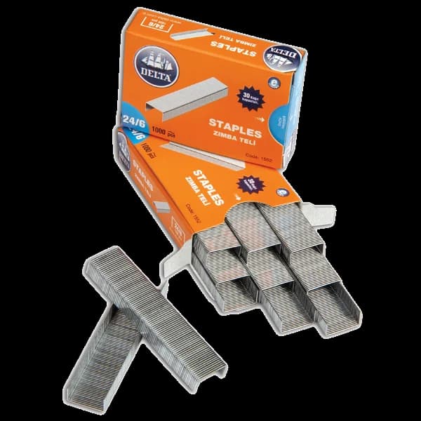 Delta Zımba Teli 1000 Lİ 24/6 Beyaz 1552