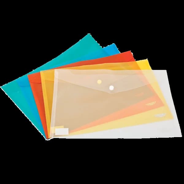 Noki Çıtçıtlı Dosya Evrak Zarfı Mavi 3101