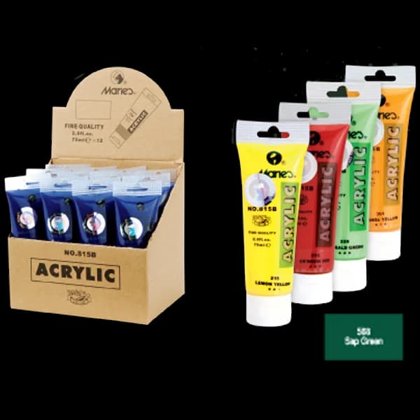Maries Akrilik Boya 75 ML Sap Yeşil 815B-568