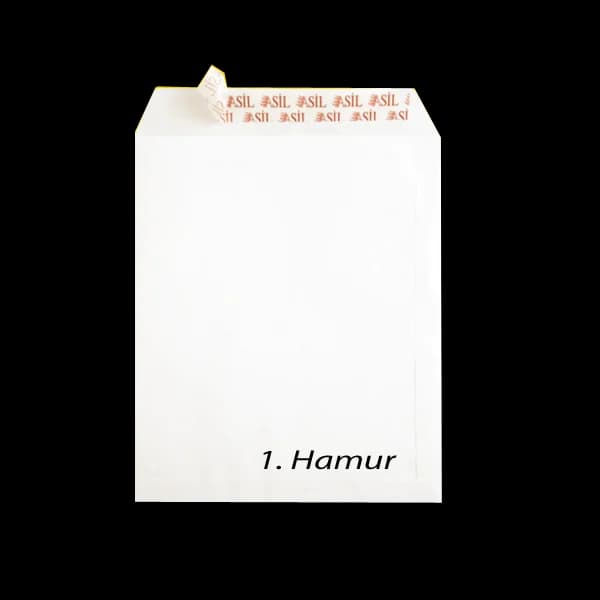 Asil Doğan Torba Zarf Extra Silikonlu 30x40 110 GR Beyaz As-0868