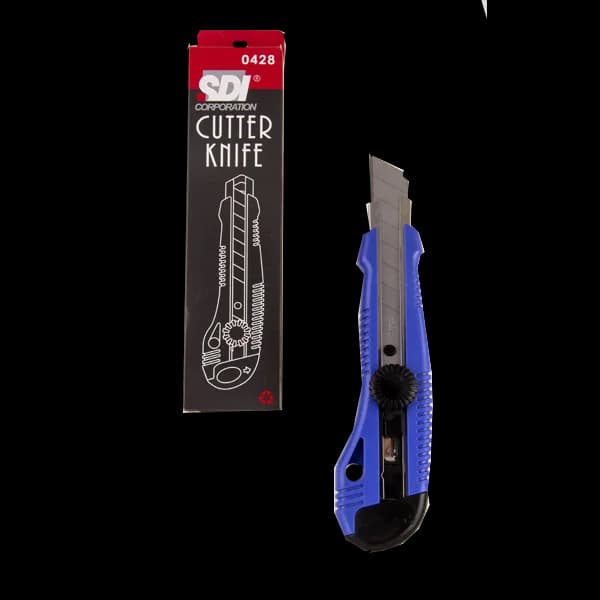 Sdi Maket Bıçağı Geniş Otomatik Kilitlemeli 0428