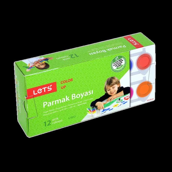 Lets Parmak Boyası 25 ML 12 Renk L-5512