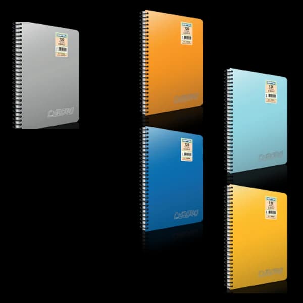 Gıpta Spiralli Defter Chromo Plastik Kapak Çizgili 120 YP A4 1340