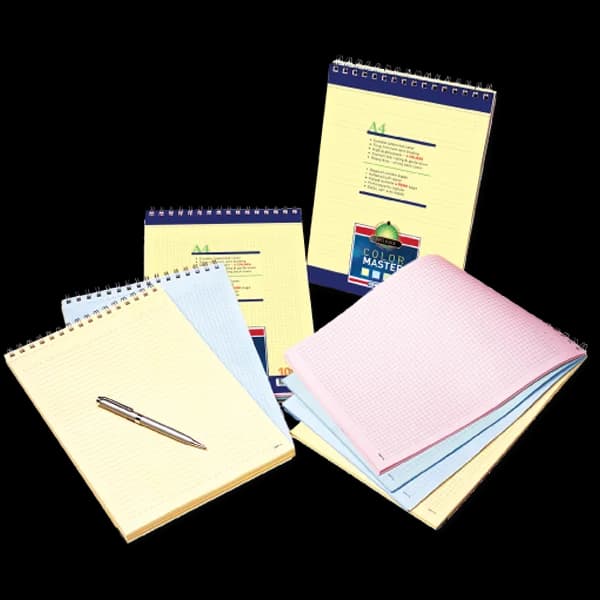 Gıpta Bloknot Color Master Spiralli Renkli Çizgili 100 YP A5 1374
