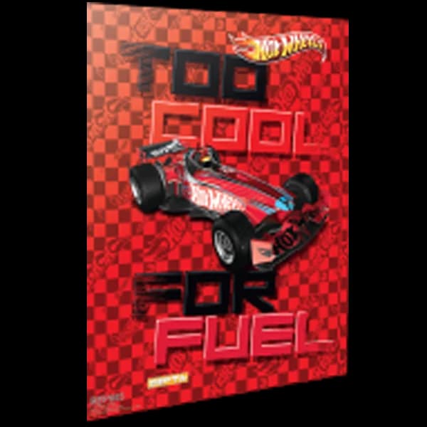 Gıpta Not Defteri Karton Kapak ( 36 Lı Stand ) A6 Hot Wheels 5443