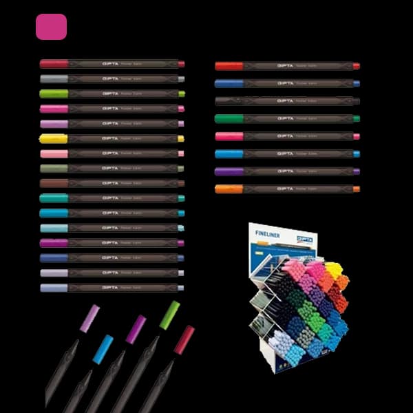 Gıpta Fineliner 0.4 MM Üçgen Pembe K600026