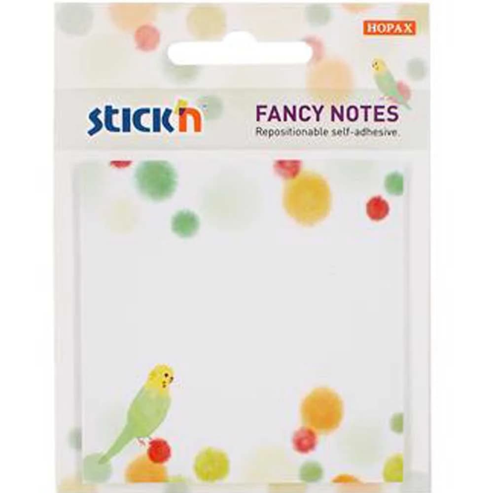 Hopax Stıckn Yapışkanlı Not Kağıdı Fancy 5.Seri 30 YP 70x70 21732