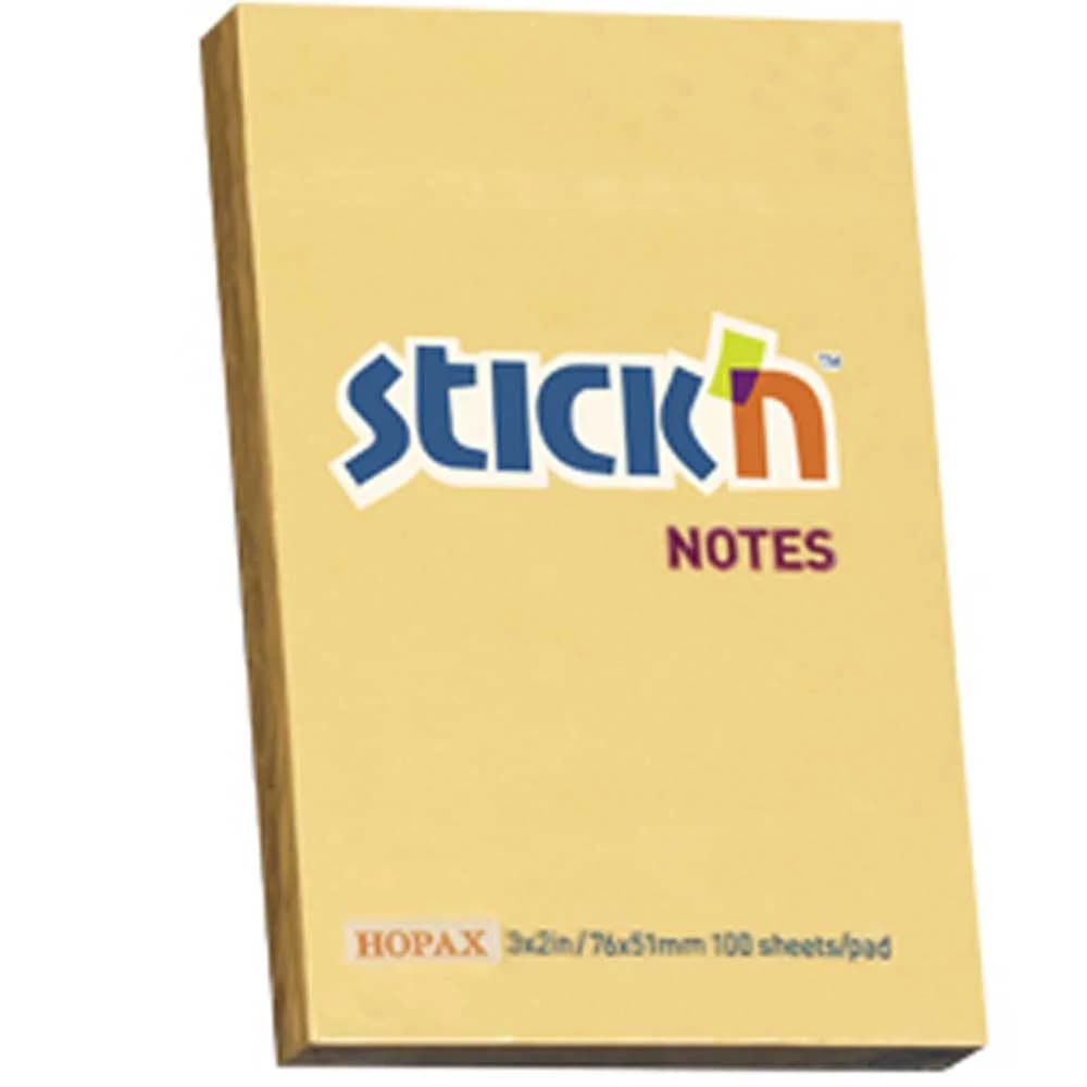 Hopax Stıckn Yapışkanlı Not Kağıdı 76x51 Pastel Kavun İçi 100 YP HE21390