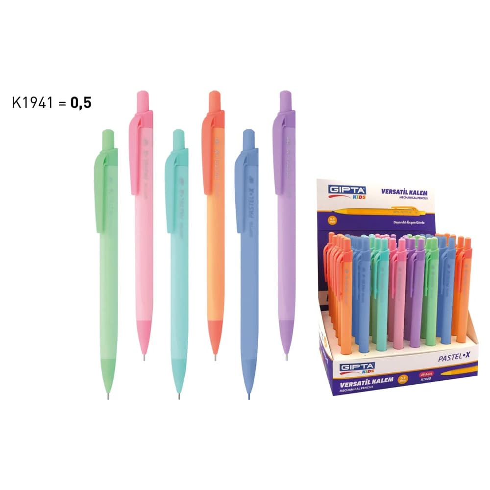 Gıpta Versatil Kalem Pastelx0.5 6 Rnk 48 li Stand