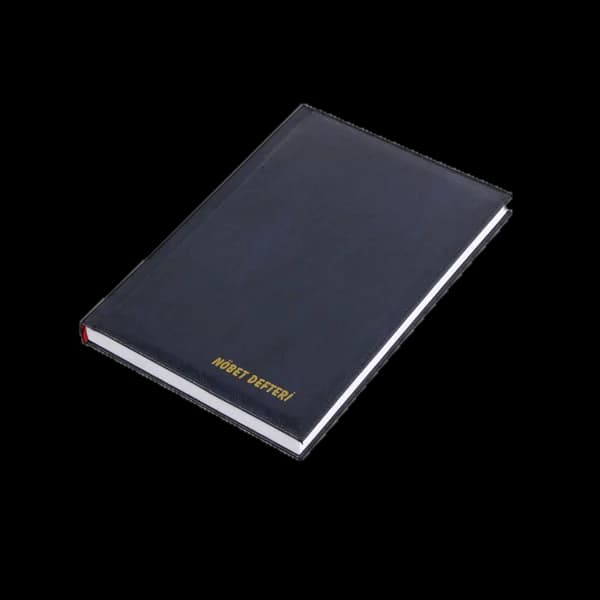 Gülpaş Nöbet Defteri Suni Deri Ciltli 200 YP 356