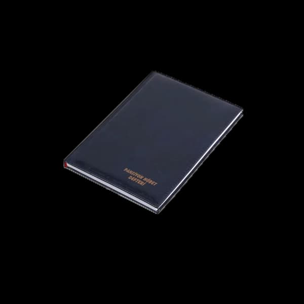 Gülpaş Pansiyon Nöbet Defteri Ciltli Suni Deri 523