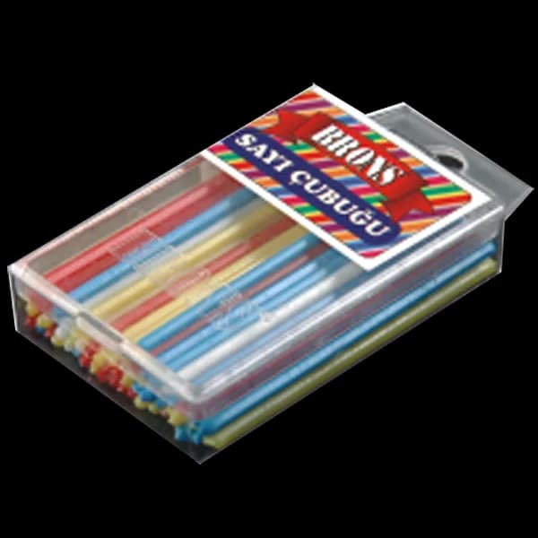 Brons Sayma Çubukları Plastik Kutu BR-222