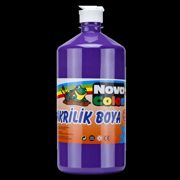 Nova Color Akrilik Boya 1 KG Mor NC-229