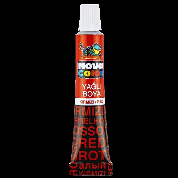 Nova Color Yağlı Boya Tüp Kırmızı NC-128