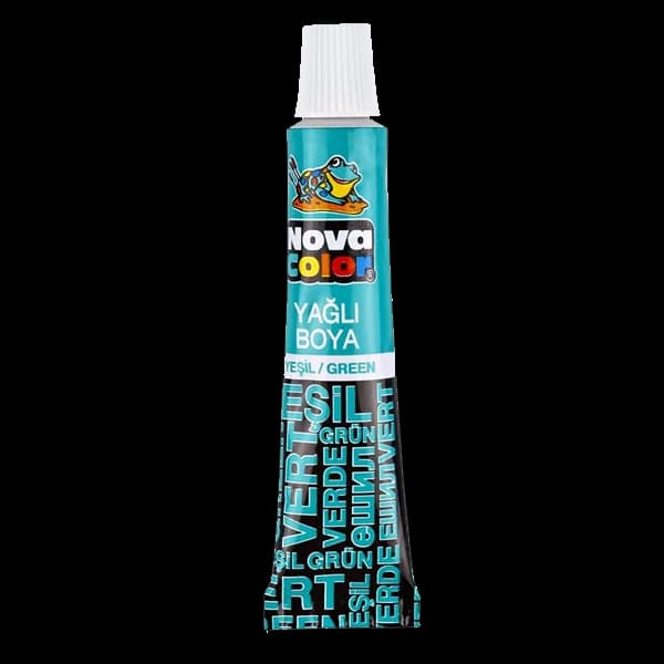 Nova Color Yağlı Boya Tüp Yeşil NC-130