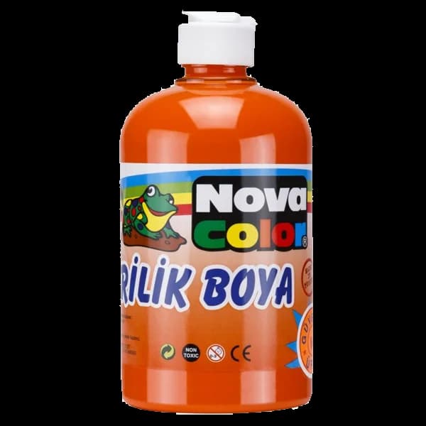 Nova Color Akrilik Boya 500 GR Turuncu NC-388