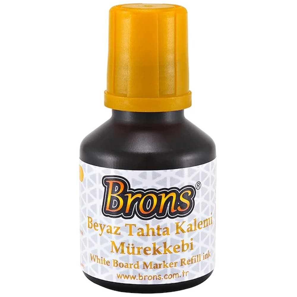 Brons Tahta Kalemi Mürekkebii Sarı 30 CC