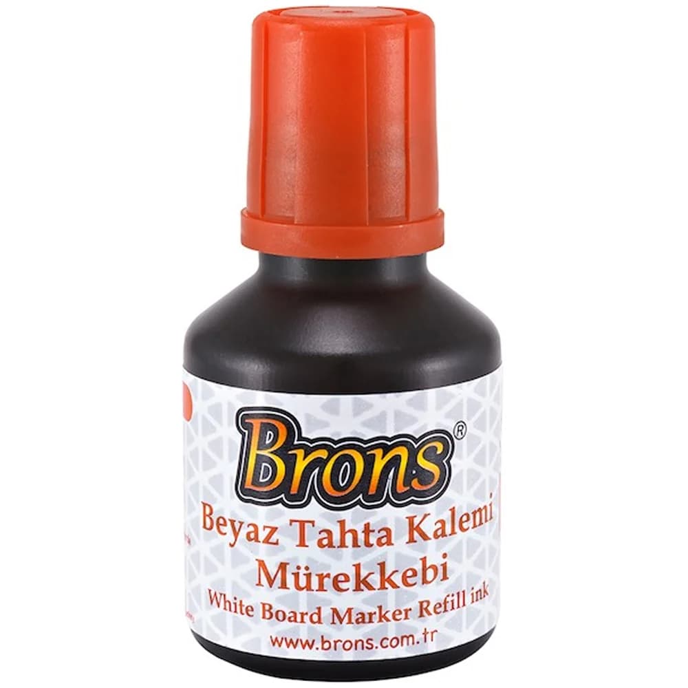 Brons Tahta Kalemi Mürekkebi Turuncu 30 CC
