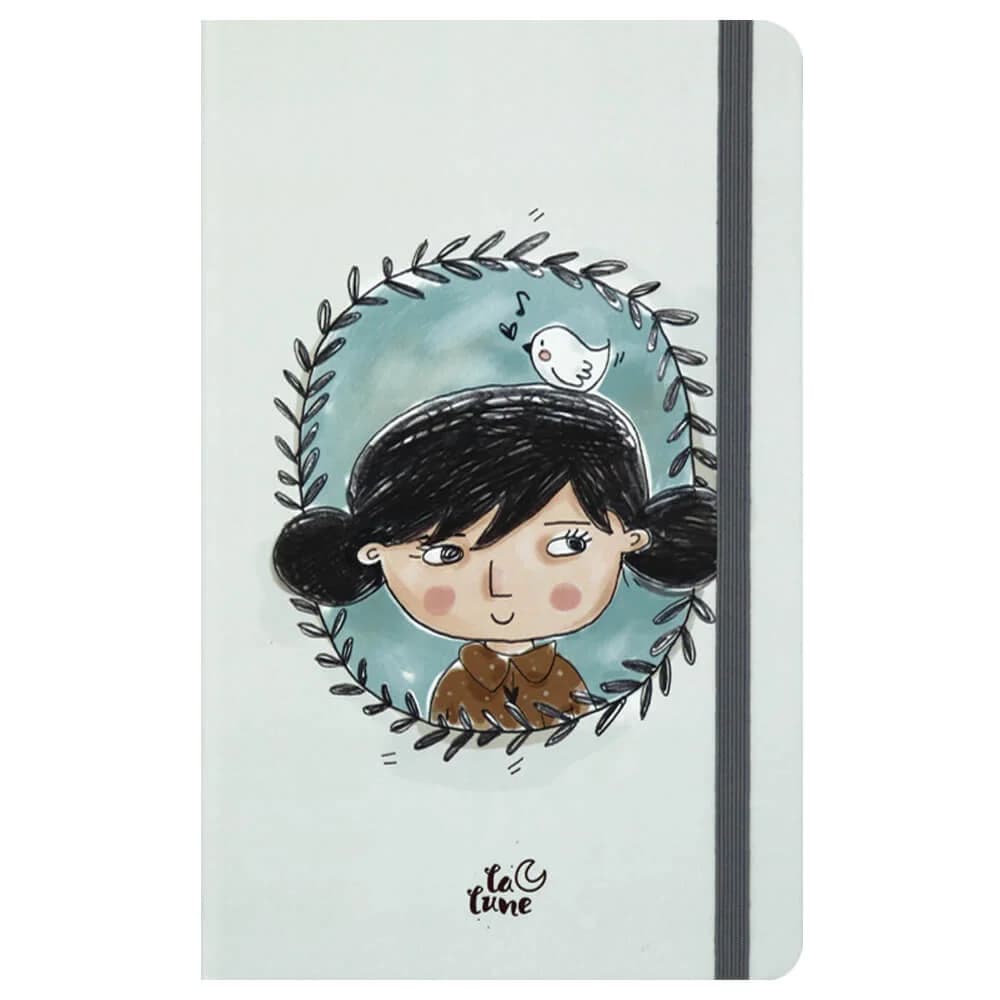 Keskin Color Not Defteri Pronot-Lalune Lastikli Çizgili 80 YP 13x21 413771-99