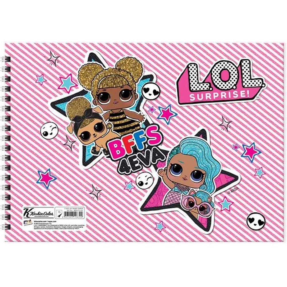 Keskin Color Resim Defteri Lol 15 YP 17x25 300115-93