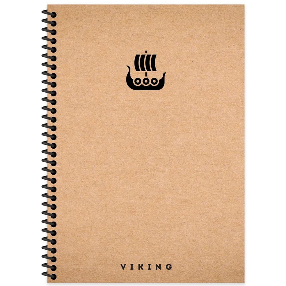 Keskin Color Spiralli Sert Kapak La Plume Viking 17x24 100 YP Kareli