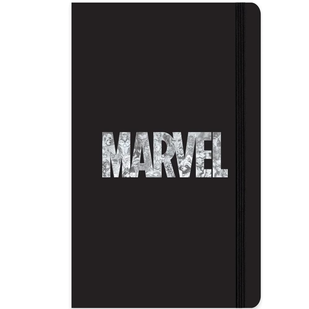 Marvel ciltli Lastikli Defter 13x21 80 YP Çiz.