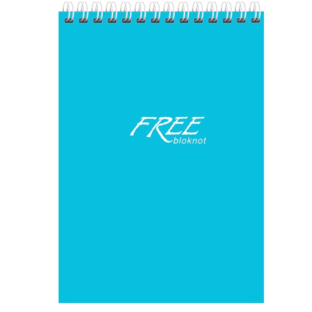 Keskin Color Bloknot Spiralli Free Office A4 80 YP Çizgi