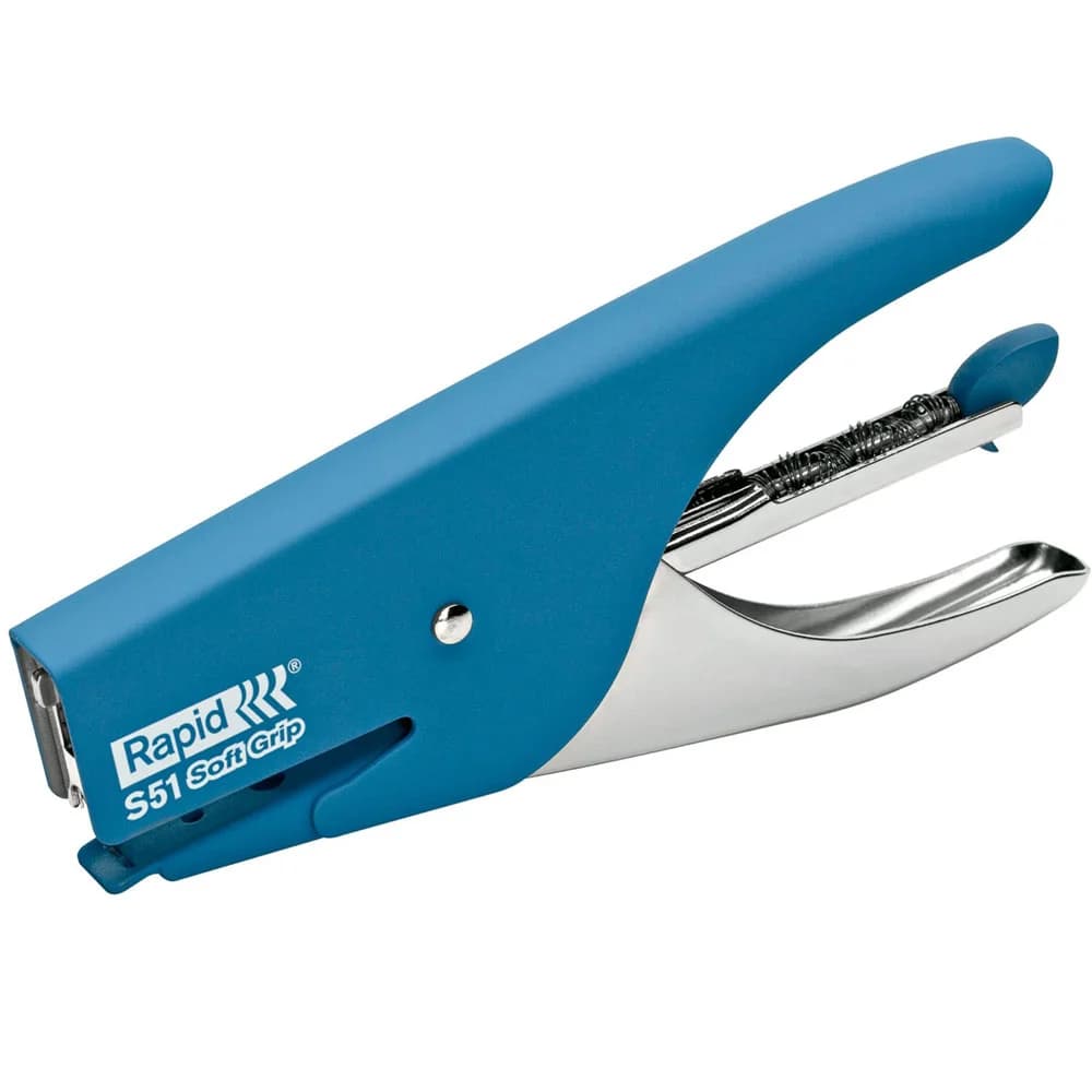Rapid Zımba Pens Tipi Soft S51-12 Sayfa Kapasiteli Mavi