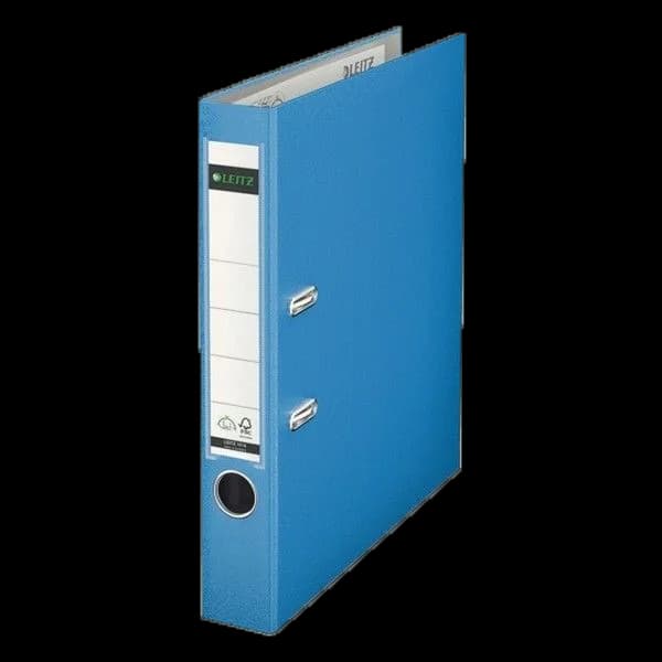 Leitz Büro Klasör Dar Plastik Açık Mavi 1015T