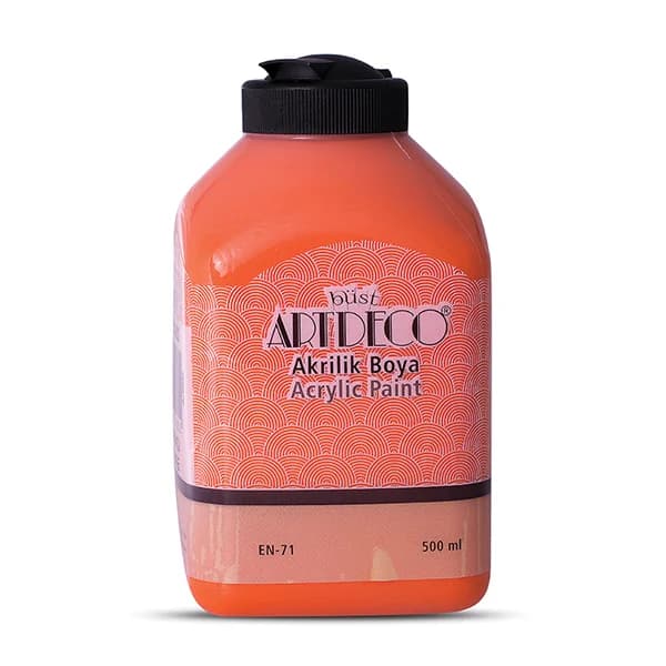 Artdeco Akrilik Boya 500 ML Turuncu 070L-3603