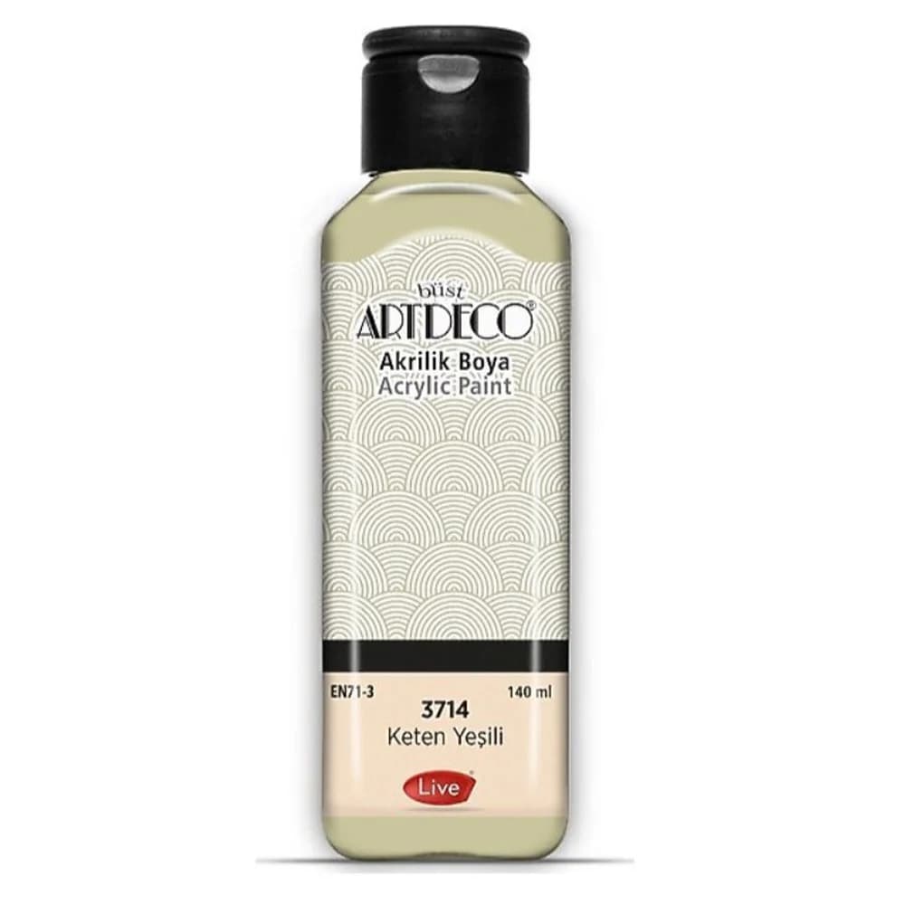 Artdeco Akrilik Boya 140 ML Keten Yeşili 3714
