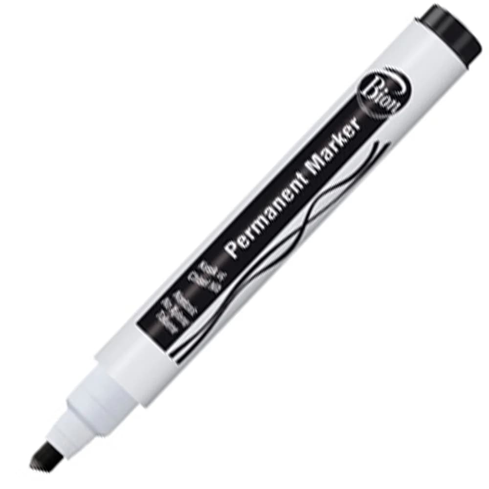 Bion Markör Permanent Kesik Uç Siyah 9177