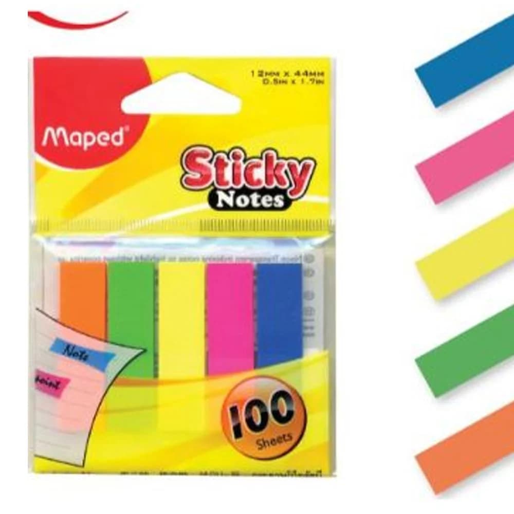 Maped İndeks 5 Lİ 100 YP 15x76 MM 5 Renk 758210