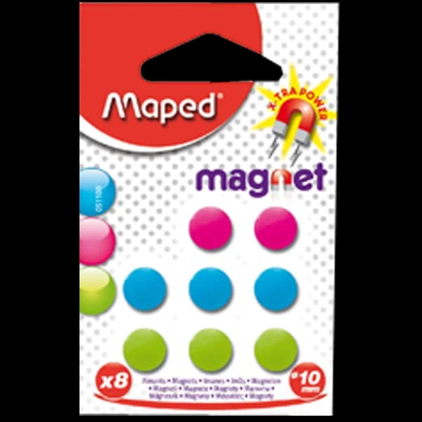Maped Mıknatıs 10 MM 8 Lİ 051100